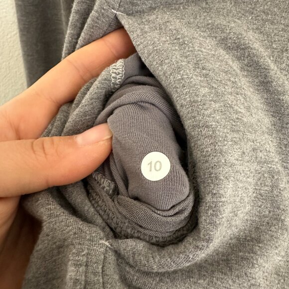 Lululemon Coast Wrap Long Sleeve Cardigan Sweater Modal Blend Gray Women's 10 - Picture 9 of 9
